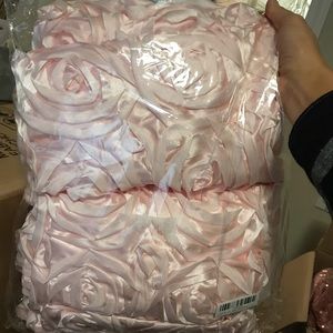 Pink Rose table overlay